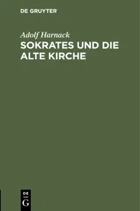 Sokrates und die alte Kirche_cover