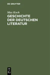 Geschichte der deutschen Literatur_cover