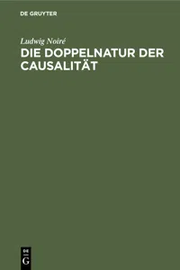 Die Doppelnatur der Causalität_cover