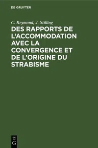 Des rapports de l'accommodation avec la convergence et de l'origine du strabisme_cover