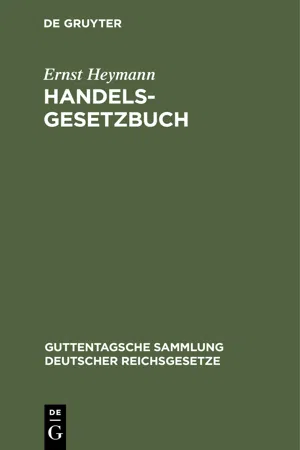 Handelsgesetzbuch