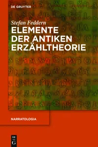 Elemente der antiken Erzähltheorie_cover