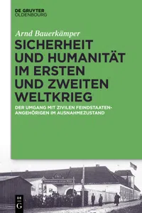 Sicherheit und Humanität im Ersten und Zweiten Weltkrieg_cover