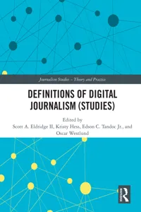 Definitions of Digital Journalism_cover