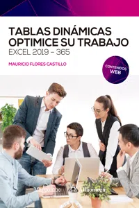 Tablas dinámicas. Optimice su trabajo. Excel 2019-365_cover