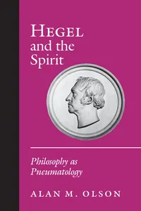 Hegel and the Spirit_cover