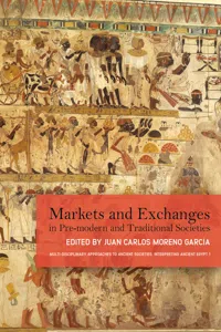 Markets and Exchanges in Pre-Modern and Traditional Societies_cover