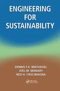 Engineering for Sustainability_cover