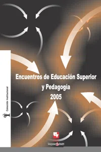 Encuentros de educación superior y pedagogía 2005_cover