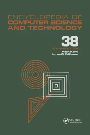 Encyclopedia of Computer Science and Technology