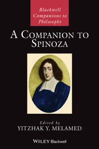 A Companion to Spinoza_cover