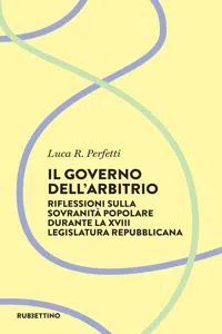 Il governo dell'arbitrio_cover