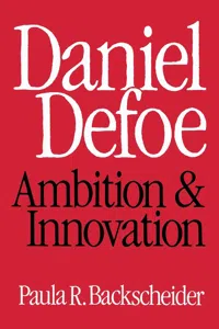 Daniel Defoe_cover