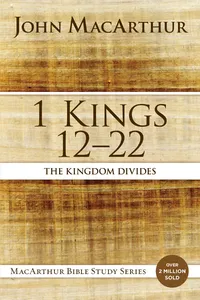 1 Kings 12 to 22_cover