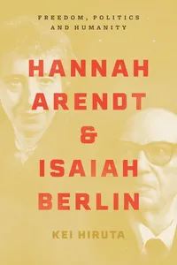 Hannah Arendt and Isaiah Berlin_cover