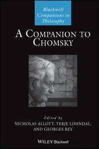 A Companion to Chomsky_cover