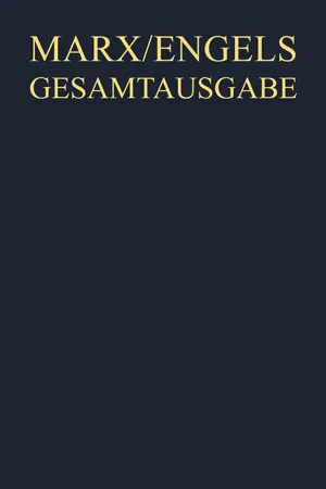 Karl Marx: Exzerpte und Notizen, Juli bis September 1851