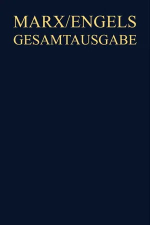 Karl Marx / Friedrich Engels: Briefwechsel, Mai 1846 bis Dezember 1848