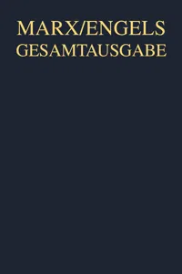 Karl Marx: Werke, Artikel, Entwürfe. März 1843 bis August 1844_cover