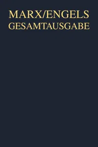 Friedrich Engels: Werke, Artikel, Entwürfe, März 1891 bis August 1895_cover