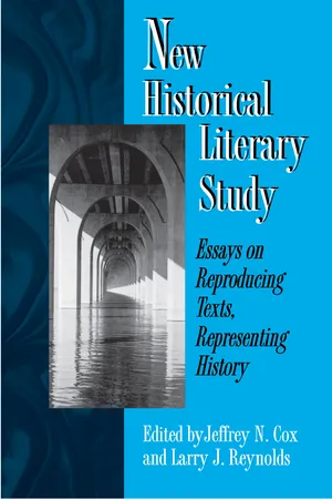 New Historical Literary Study