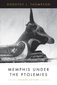 Memphis Under the Ptolemies_cover