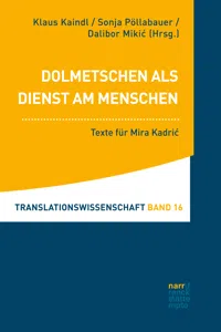 Dolmetschen als Dienst am Menschen_cover