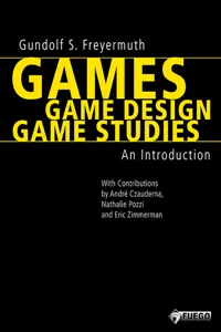 Games | Game Design | Game Studies_cover