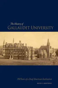 The History of Gallaudet University_cover