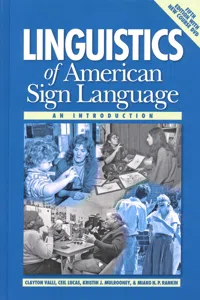 Linguistics of American Sign Language, 5th Ed._cover