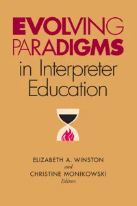Evolving Paradigms in Interpreter Education_cover