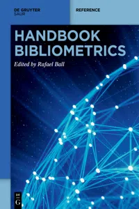 Handbook Bibliometrics_cover