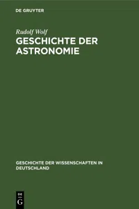 Geschichte der Astronomie_cover