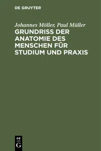 Grundriss der Anatomie des Menschen für Studium und Praxis_cover