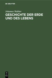 Geschichte der Erde und des Lebens_cover