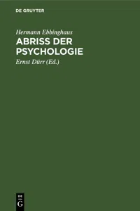 Abriss der Psychologie_cover