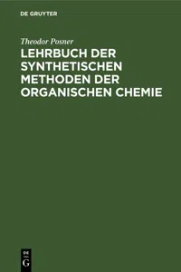 Lehrbuch der synthetischen Methoden der organischen Chemie_cover