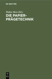 Die Papier-Prägetechnik_cover