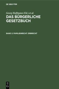 Familienrecht. Erbrecht_cover