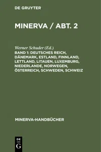 Deutsches Reich, Dänemark, Estland, Finnland, Lettland, Litauen, Luxemburg, Niederlande, Norwegen, Österreich, Schweden, Schweiz_cover