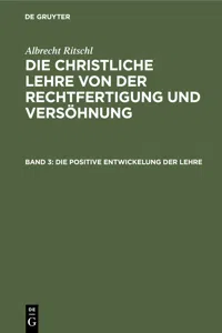 Die positive Entwickelung der Lehre_cover