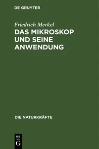 Das Mikroskop und seine Anwendung_cover