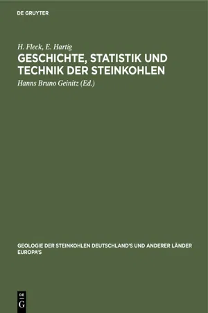 Geschichte, Statistik und Technik der Steinkohlen