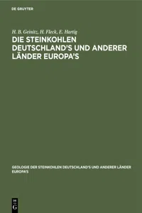 Die Steinkohlen Deutschland's und anderer Länder Europa's_cover