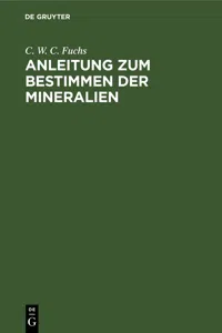 Anleitung zum Bestimmen der Mineralien_cover