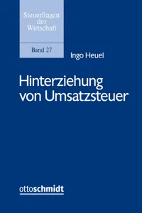 Hinterziehung von Umsatzsteuer_cover