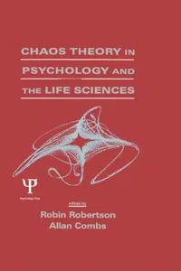 Chaos theory in Psychology and the Life Sciences_cover