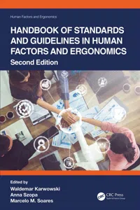 Handbook of Standards and Guidelines in Human Factors and Ergonomics, Second Edition_cover