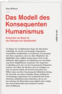 Das Modell des Konsequenten Humanismus_cover