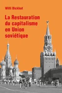 La Restauration du capitalisme en Union soviétique_cover